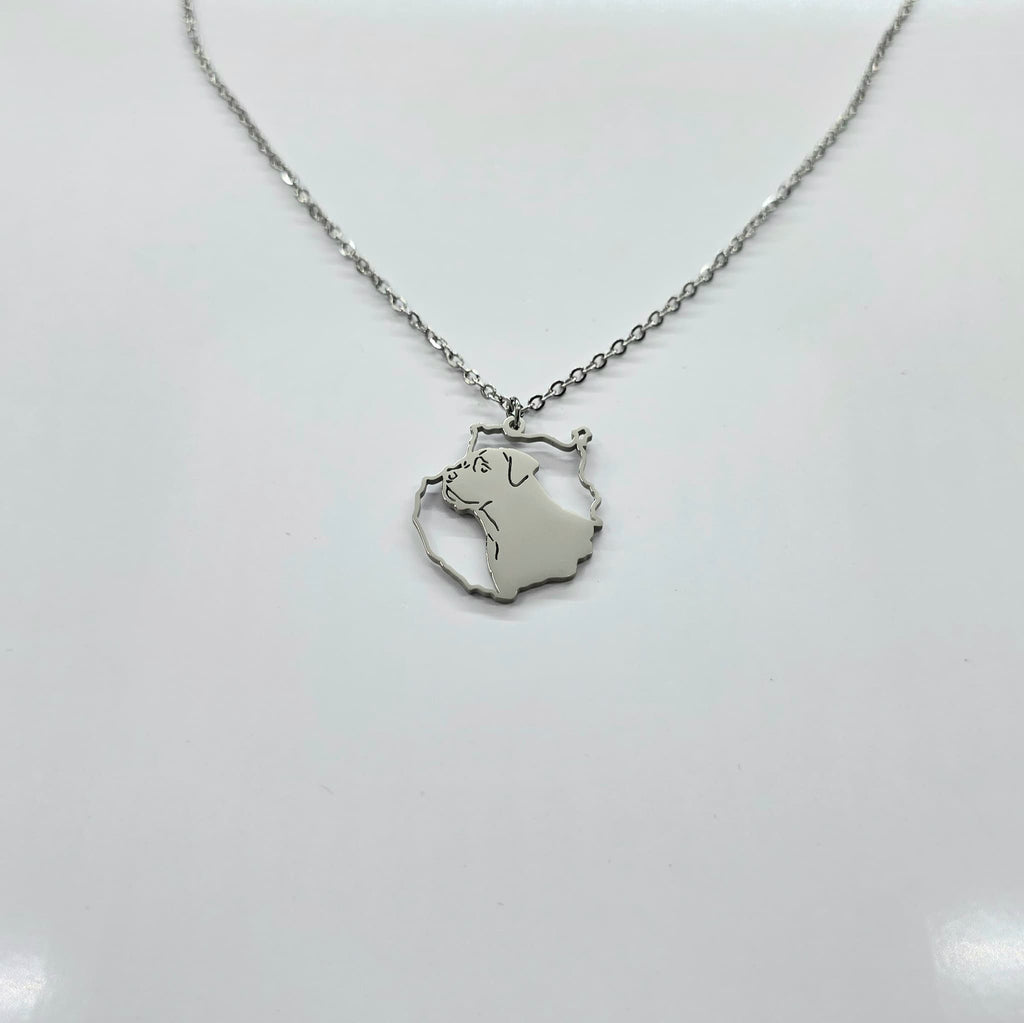 Collar Gran Canaria con Gran Can Plateado