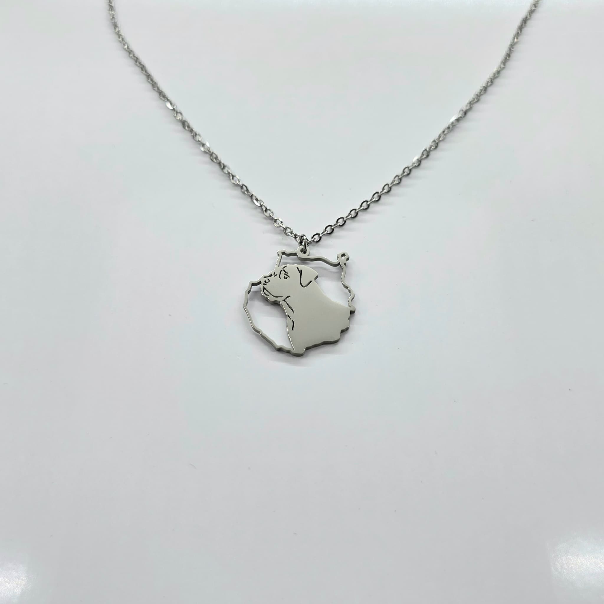 Collar Gran Canaria con Gran Can Plateado