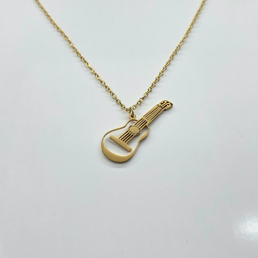 Collar Timple Canario Dorado