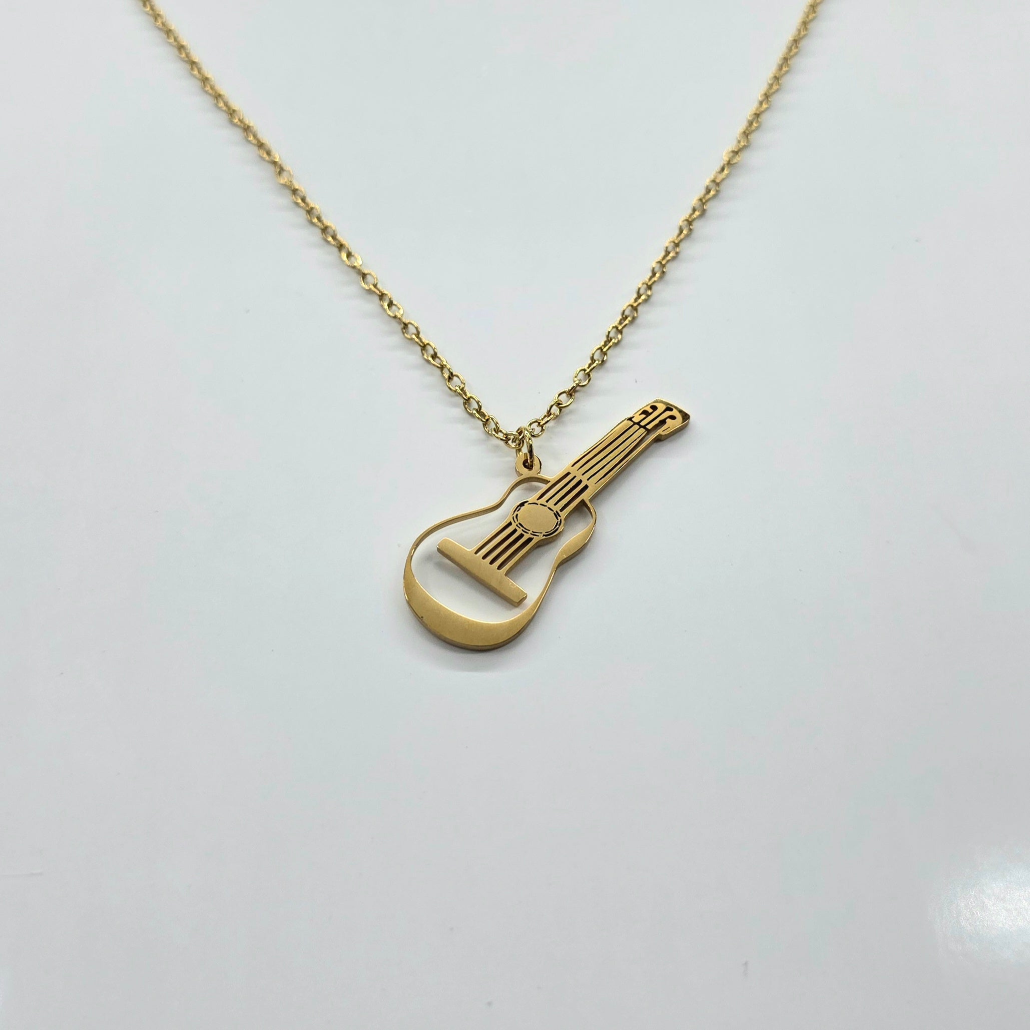 Collar Timple Canario Dorado