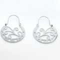 Argollas Canarias 5 Espirales Islas Grandes plateadas acero inoxidable