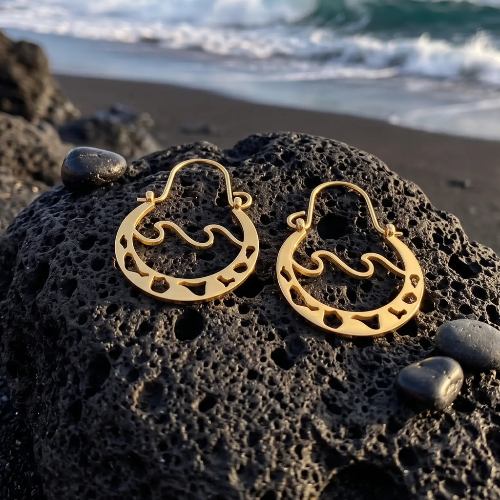 Argollas Canarias 2 Olas 7 Islas Talla M