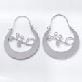Argollas Canarias Tradicionales Talla XL plateadas acero inoxidable