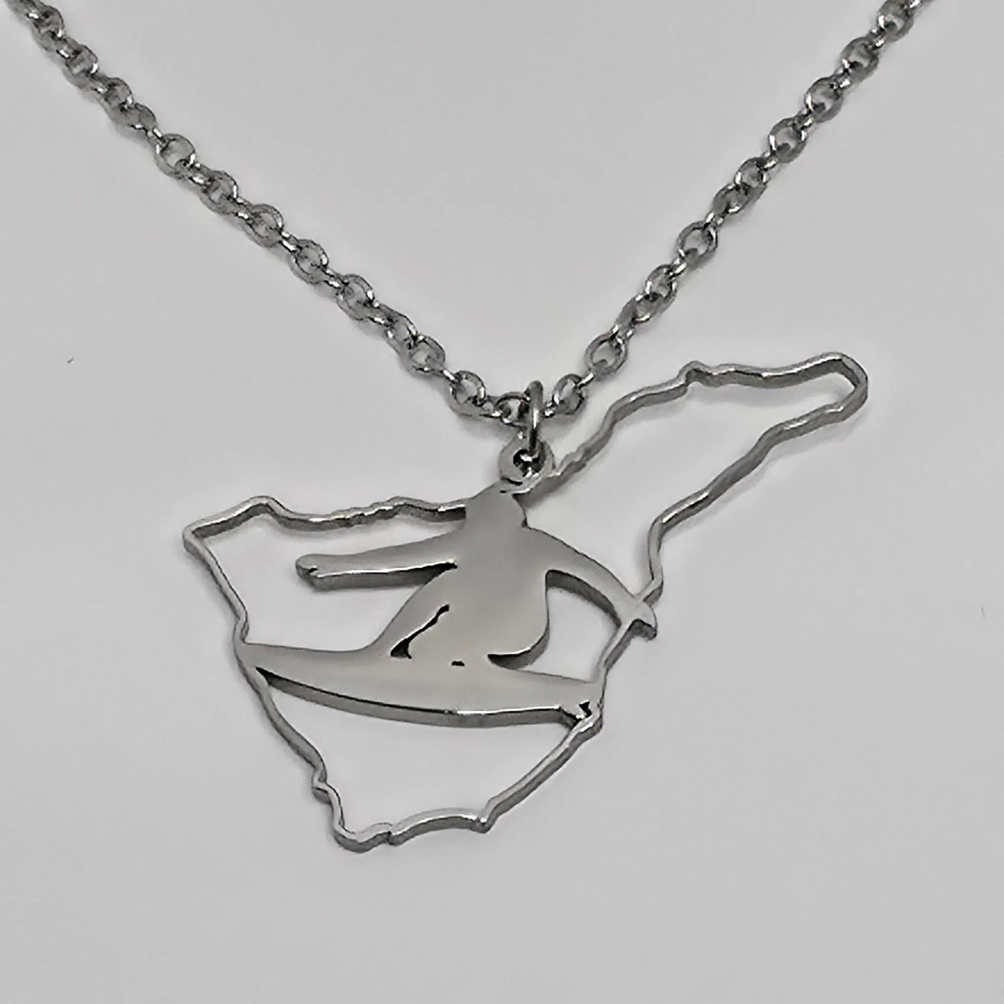 Collar Isla de Tenerife Surfista
