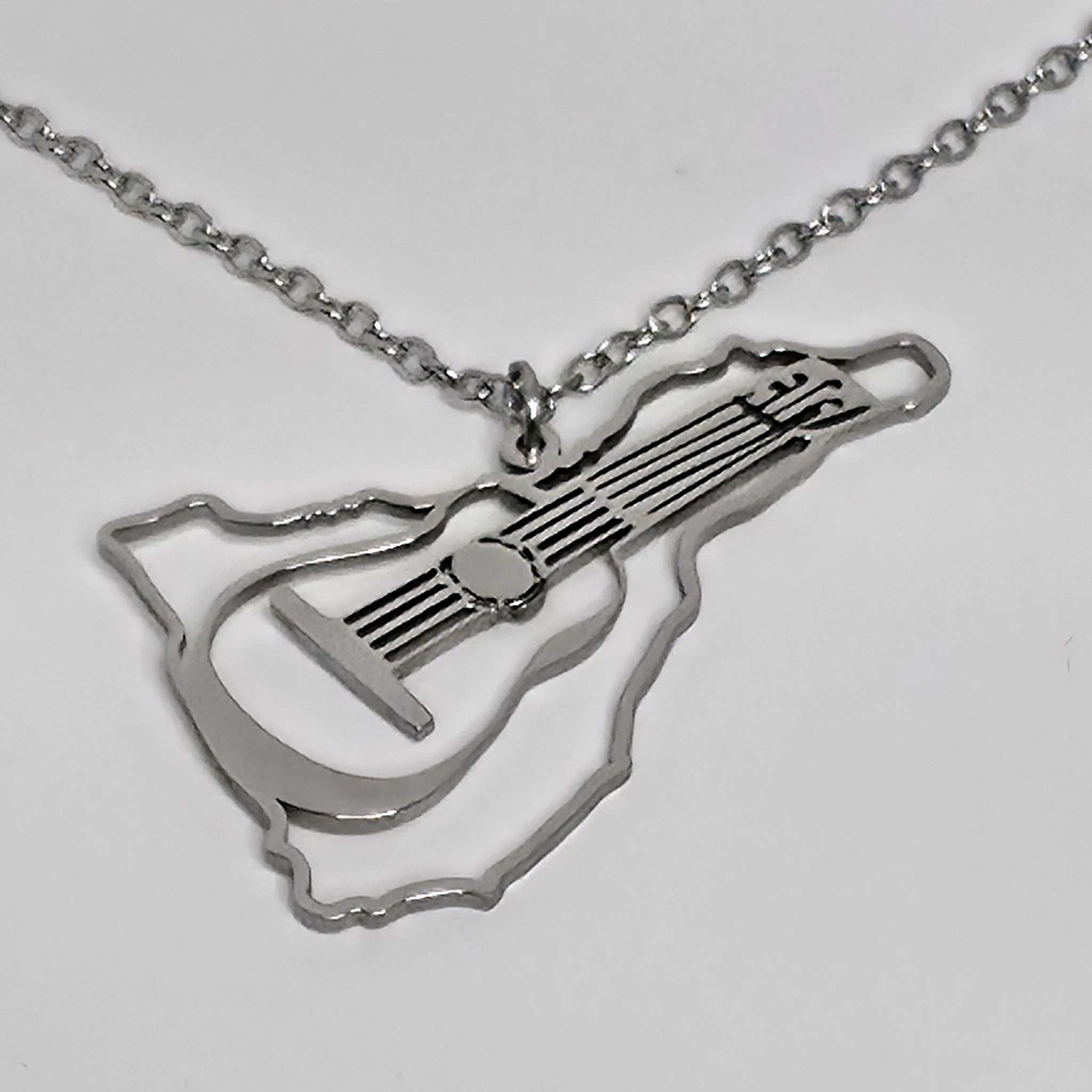 Collar Isla de Tenerife con Timple Canario