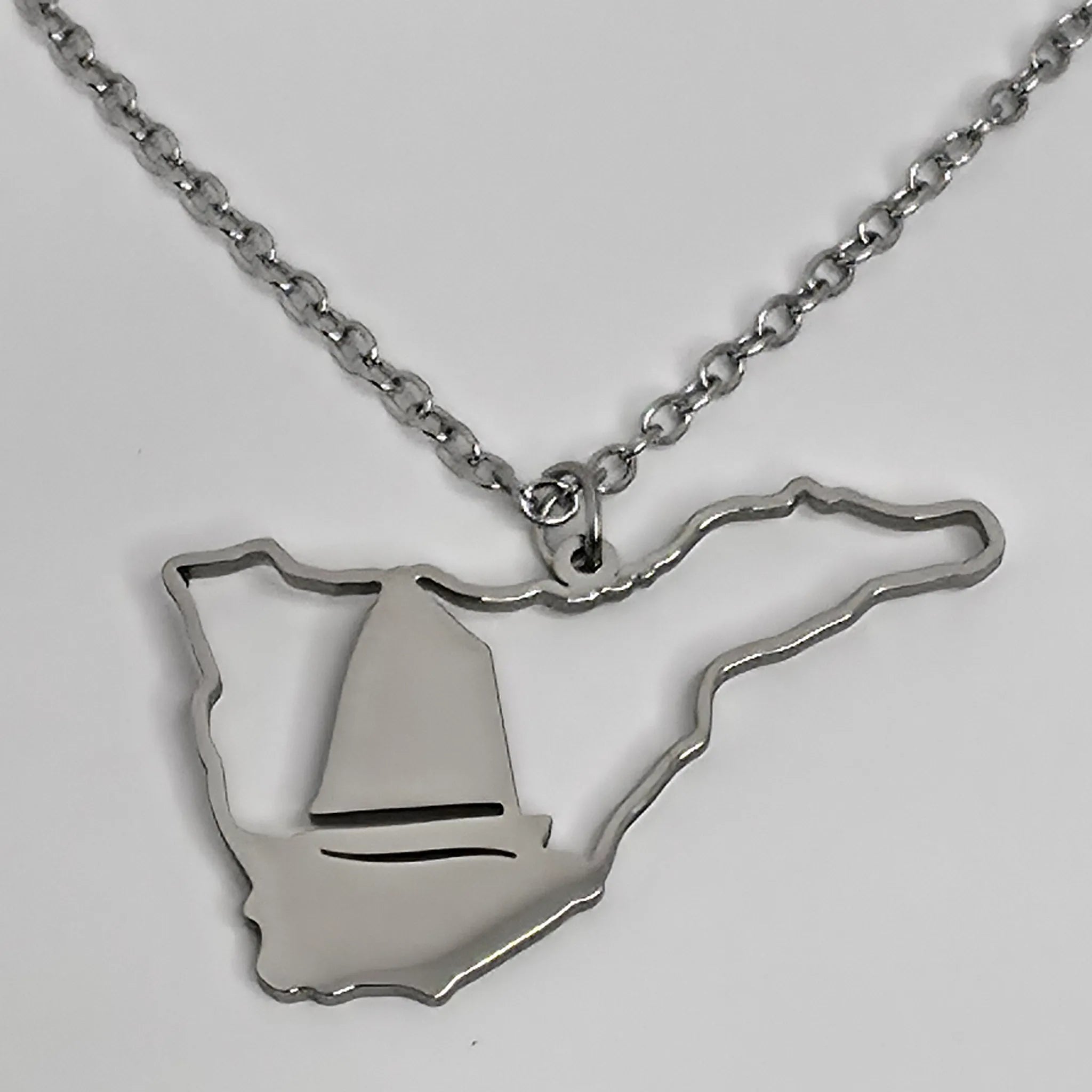 Collar Isla de Tenerife con Vela Latina